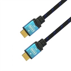 HDMI Kabel Aisens A120-0355 0,5 m 4K Ultra HD Schwarz/Blau