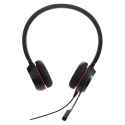 Kopfhörer Jabra 4999-829-409 Schwarz/Rot Schwarz (1 Stück)