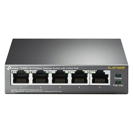 Schalter für das Büronetz TP-Link TL-SF1005P PoE LAN 10/100 Metall