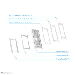 Tablet Neomounts WL15-650WH1 11" Weiß