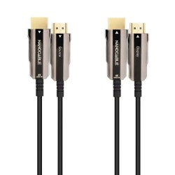 HDMI Kabel NANOCABLE 10.15.2099 100 m Schwarz 4K Ultra HD 18 Gbps