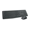 Tastatur mit Drahtloser Maus Logitech 920-007919 Schwarz