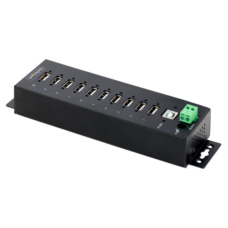 Hub USB Startech USB210AIND-USB-A-HUB Schwarz