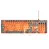 Tastatur mit Maus FR-TEC Dragon Ball Qwerty Spanisch Orange