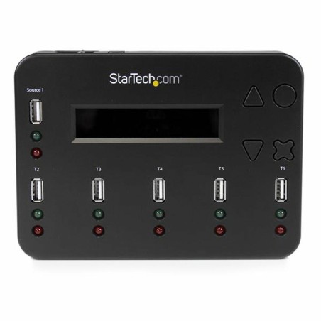 Hub USB Startech USBDUP15 Schwarz