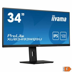 Monitor Iiyama XUB3493WQSU-B5 UltraWide Quad HD 34" 75 Hz Schwarz