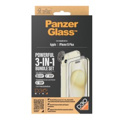 Bildschirmschutz fürs Handy Panzer Glass B1174+2811 Apple iPhone 15 Plus