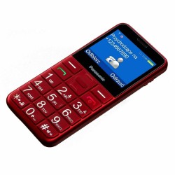 Mobiltelefon für ältere Erwachsene Panasonic KX-TU155EXRN 2,4" Rot