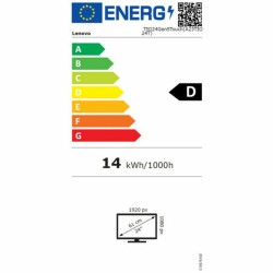 Monitor Lenovo 12NBGAT1EU LED IPS