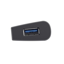 Hub USB Trust 24967 Grau Silberfarben (1 Stück)