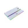 Gaming Tastatur Newskill Gungnyr TKL Pro Ivory Qwerty Spanisch Weiß LED RGB