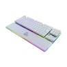 Gaming Tastatur Newskill Gungnyr TKL Pro Ivory Qwerty Spanisch Weiß LED RGB