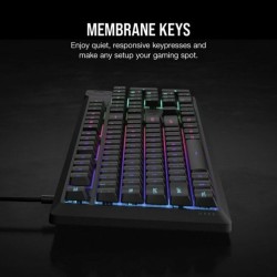 Gaming Tastatur Corsair K55 CORE Schwarz