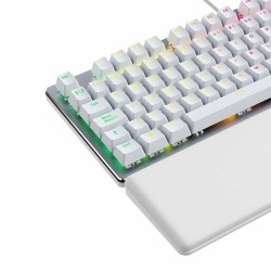 Gaming Tastatur Newskill Serike V2 Qwerty Spanisch Weiß