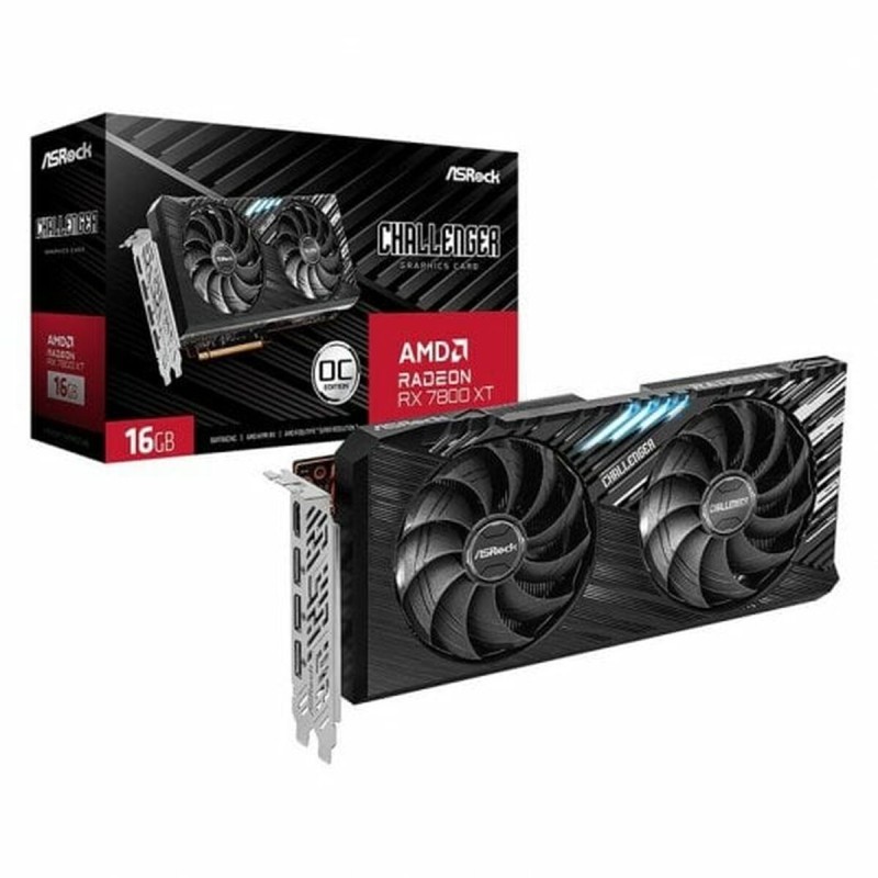 Grafikkarte ASRock RX7800XT CL 16GO 16 GB GDDR6