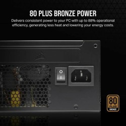 Stromquelle Corsair CX650 650 W 130 W 80 Plus Bronze