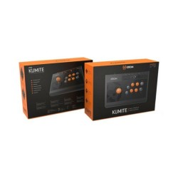 Gamepad Krom Kumite Schwarz Orange