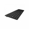 Bluetooth-Tastatur V7 KW550ESBT Qwerty Spanisch Spanisch Schwarz