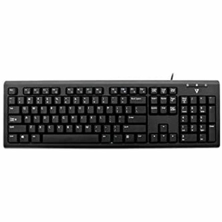 Tastatur V7 KU200GS-DE Schwarz Deutsch QWERTZ