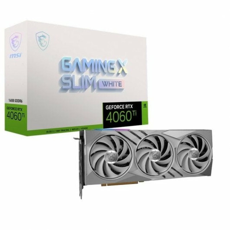 Grafikkarte MSI GeForce RTX 4060 Ti GAMING X SLIM GDDR6 Geforce RTX 4060 Ti 16 GB