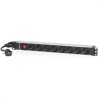 Schuko 19" 8 Steckerleiste Salicru SPS 8F PDU SCH/SCH 1,5 m (1,5 m)