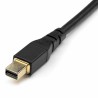 Mini-DisplayPort-Kabel zu DisplayPort Startech DP14MDPMM2MB Schwarz