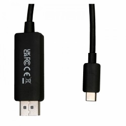 USB-C-zu-DisplayPort-Adapter V7 V7USBCDP14-1M 1 m 8K Ultra HD