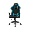 Gaming-Stuhl DRIFT DR110BL Schwarz Schwarz/Blau
