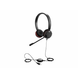 Kopfhörer mit Mikrofon Jabra Evolve 30 II MS stereo Schwarz