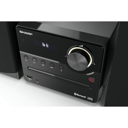 Micro-Hi-Fi-System Sharp XL-B512(BK) Weiß Schwarz 45 W