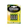 LR03 Alkali-Mangan-Batterie Cegasa LR03 1,5V (4 uds)