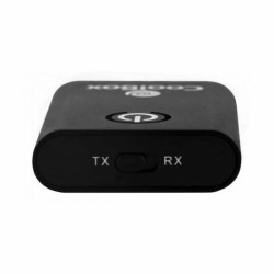 Bluetooth-Audio-Sender-Empfänger CoolBox COO-BTALINK 160 mAh Schwarz