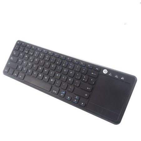 Touchpad mit Tastatur CoolBox CoolTouch Schwarz Qwerty Spanisch QWERTY