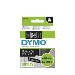 Beschichtete Bänder Dymo S0720610 Schwarz Weiß/Schwarz