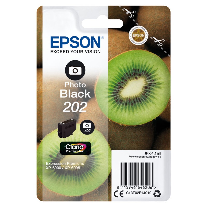 Original Tintenpatrone Epson EPT02F14010 Schwarz