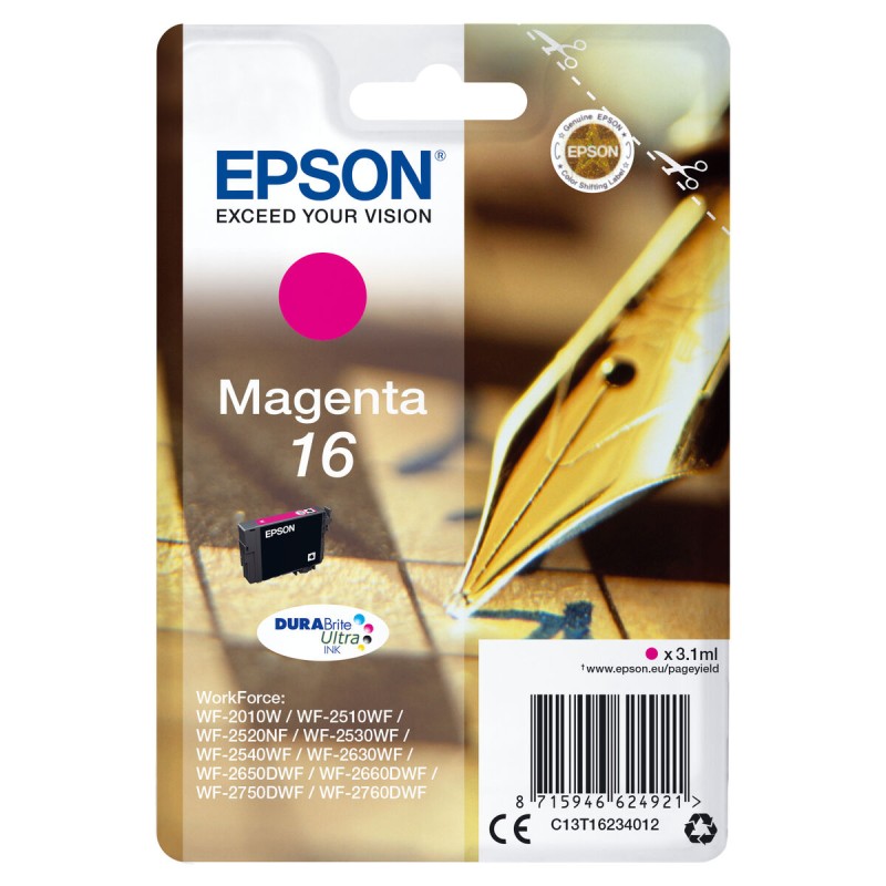 Original Tintenpatrone Epson Cartucho 16 magenta Magenta