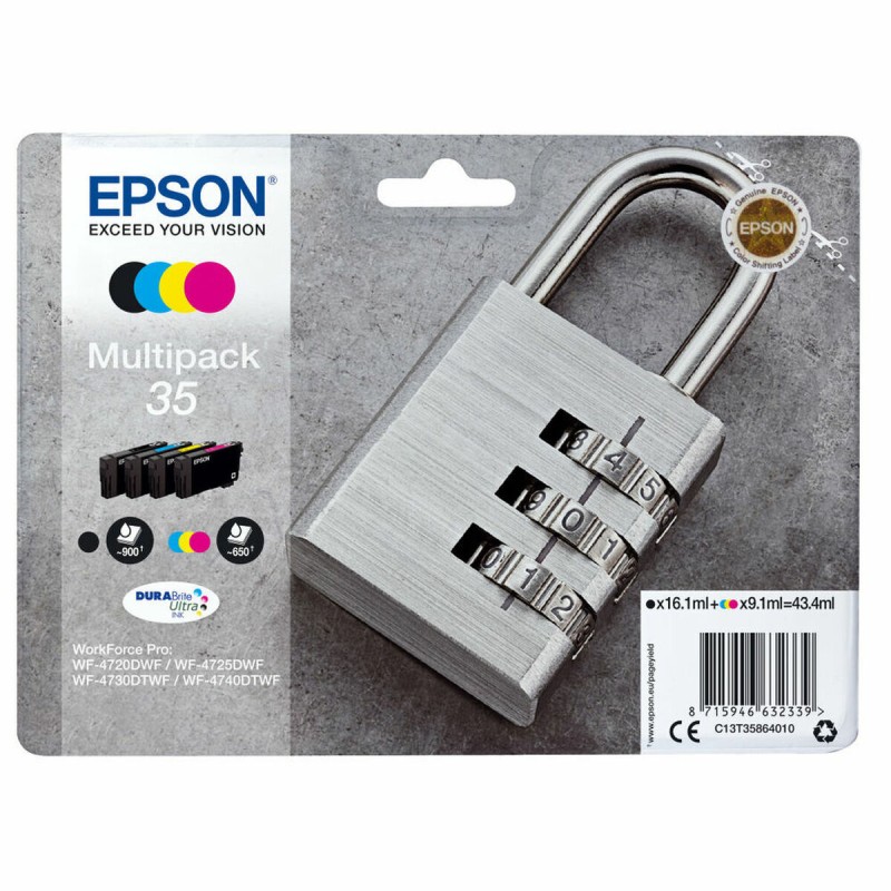 Original Tintenpatrone Epson C13T35864010 Bunt