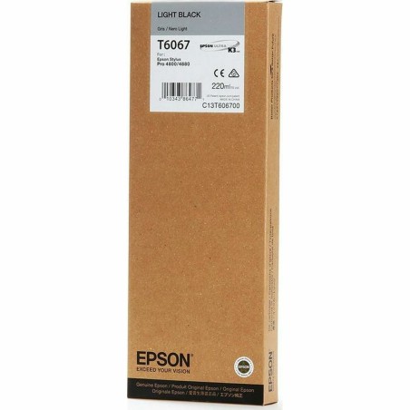 Original Tintenpatrone Epson C13T606700 Schwarz