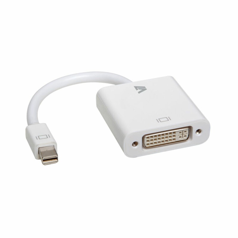 Adapter Mini DisplayPort an DVI V7 CBL-MD1WHT-5E Weiß