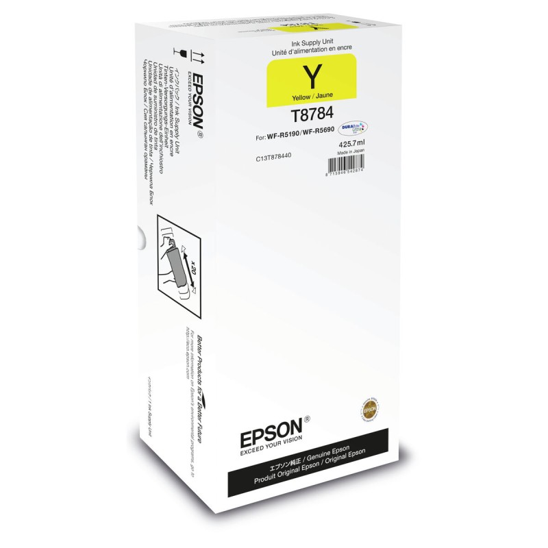 Original Tintenpatrone Epson C13T878440 Gelb