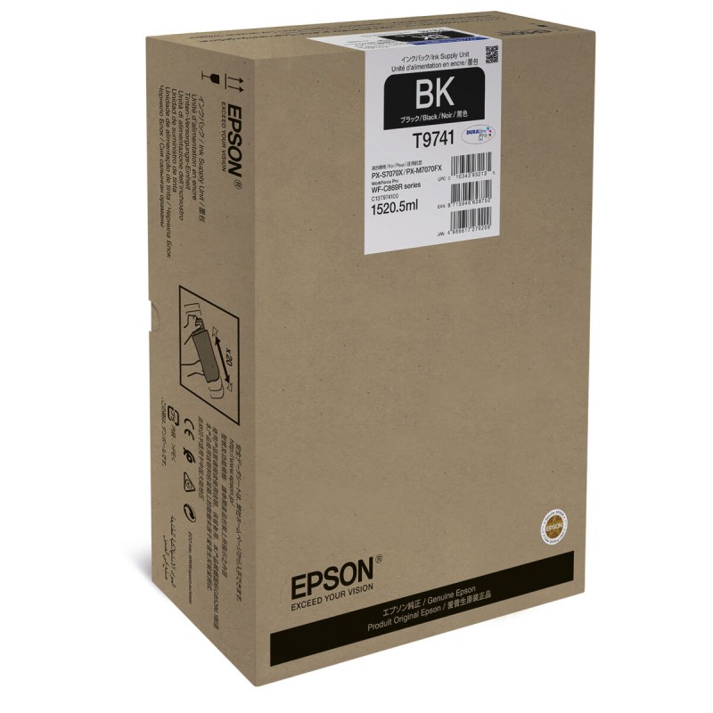 Original Tintenpatrone Epson C13T974100 Schwarz