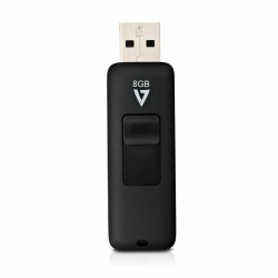 Pendrive V7 Flash Drive USB 2.0 Schwarz 8 GB