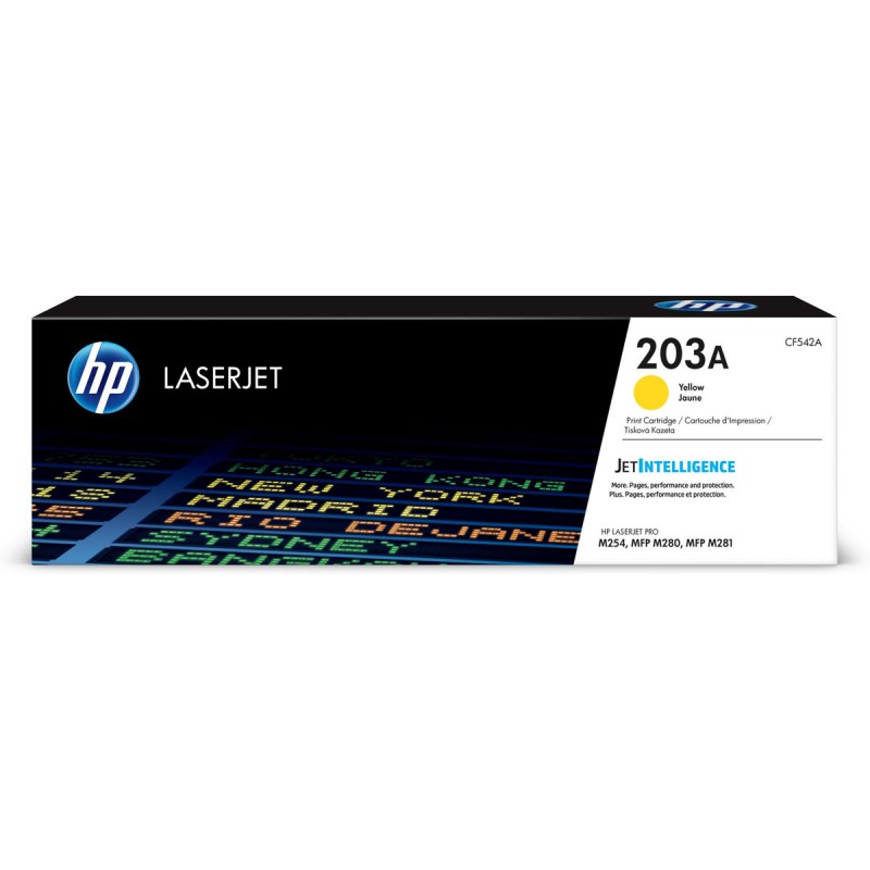 Original Toner HP 203A Gelb