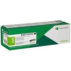 Original Toner Lexmark 56F2000 Schwarz