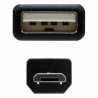 USB 2.0 A zu Micro USB-B-Kabel NANOCABLE 10.01.0501 (1,8 m) Schwarz
