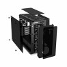 ATX Semi-Tower Gehäuse Nox NXHUMMERTGX RGB Schwarz