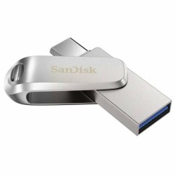 USB Pendrive SanDisk SDDDC4-064G-G46 Silberfarben Stahl 64 GB (1 Stück)