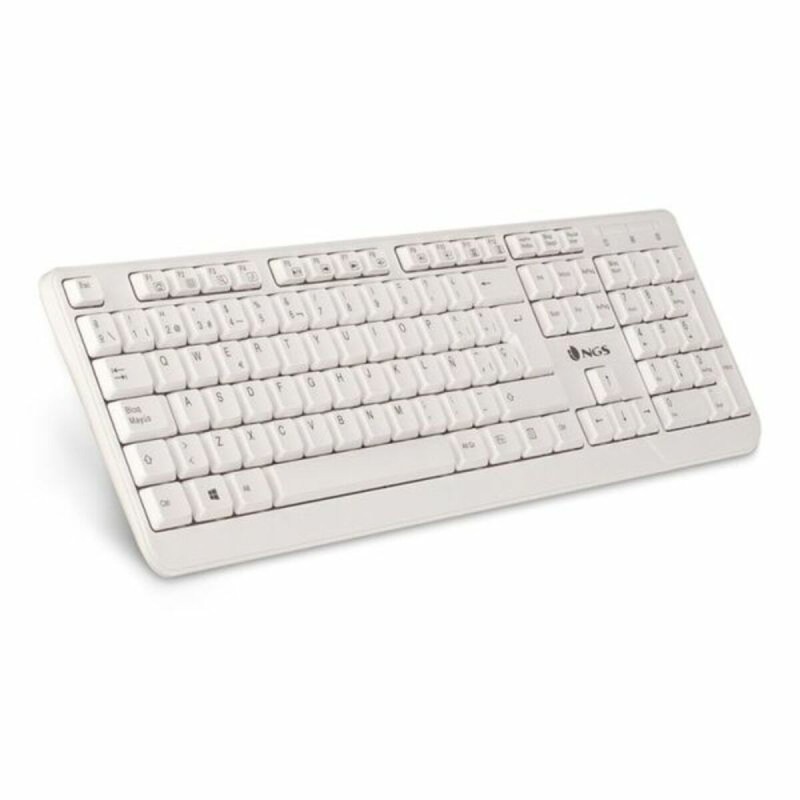 Tastatur NGS Spike Weiß