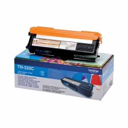 Original Toner Brother TN-320C Blau Türkis