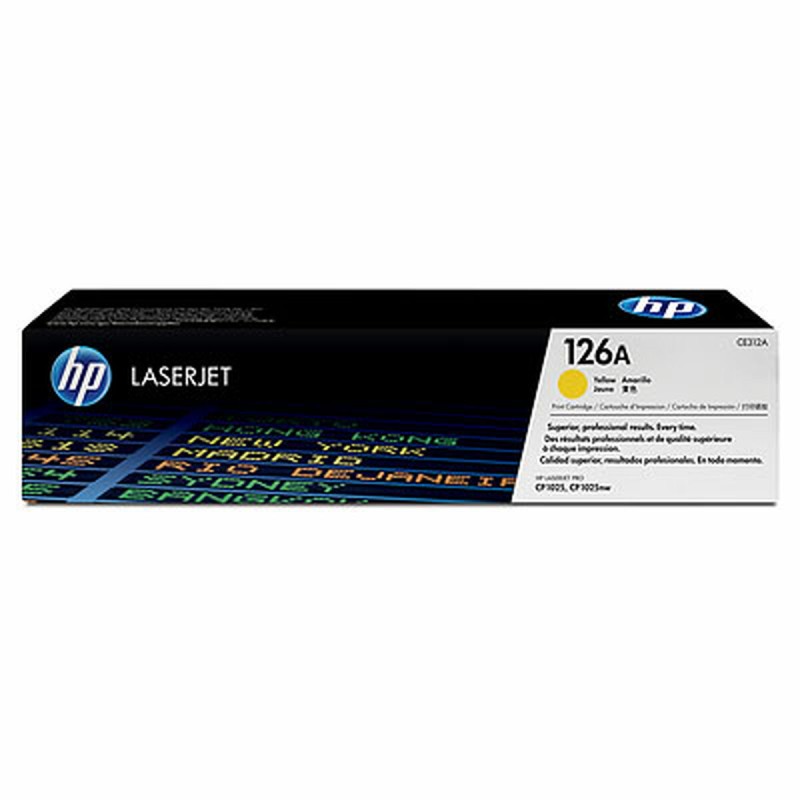 Original Toner HP 126A Gelb